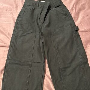 Wilfred Black Straight Leg Pants